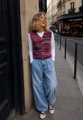 Gilet multi color la Cabane