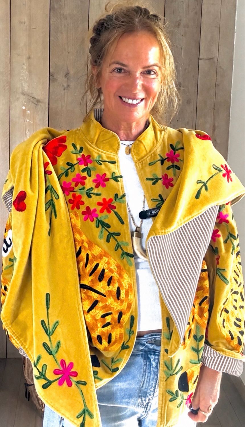 Veste Baba jaune