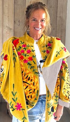 Veste Baba jaune