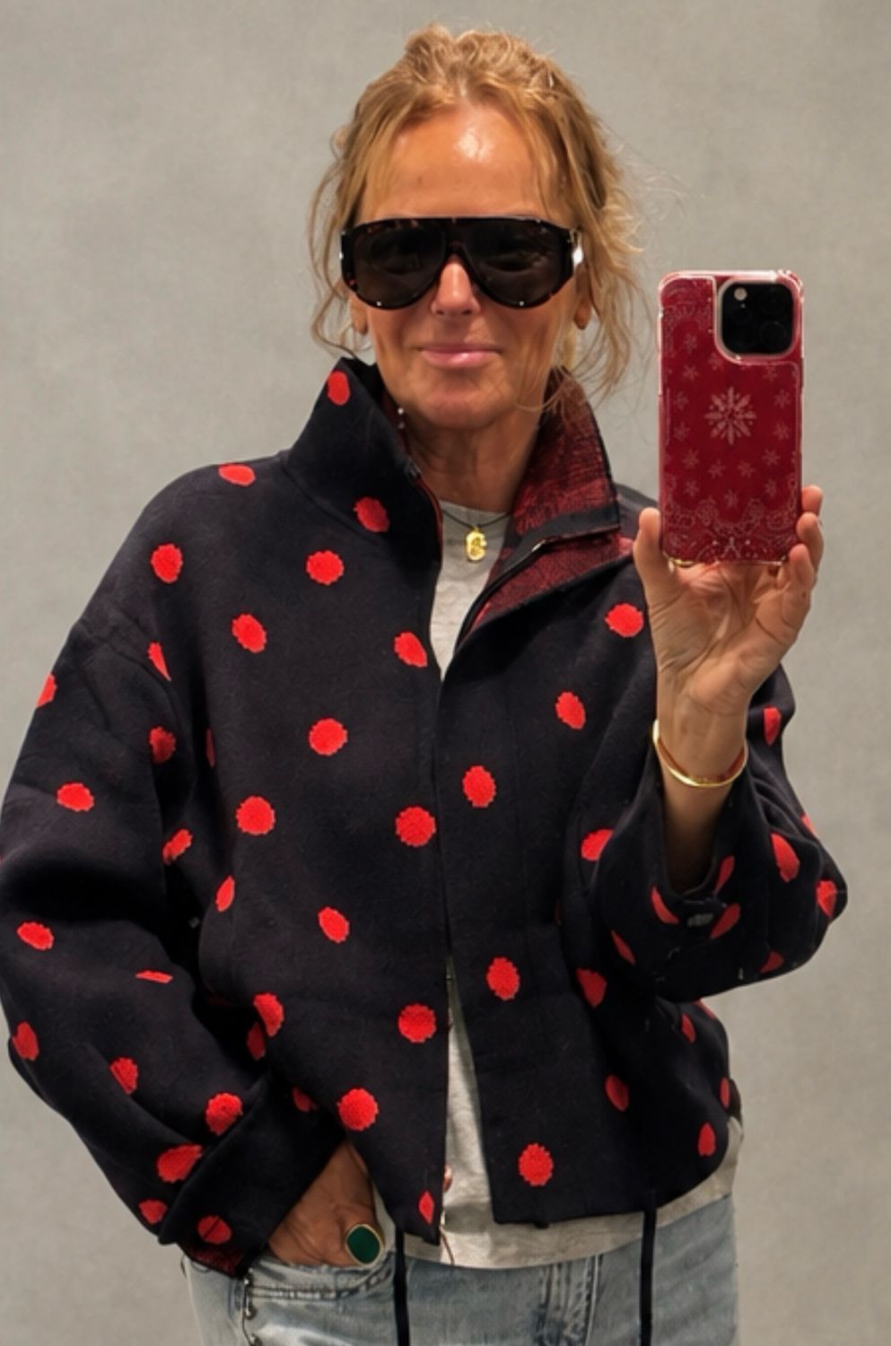 Pull pois Navy