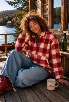 Veste Gudule la Cabane rouge Veste Gudule la Cabane rouge