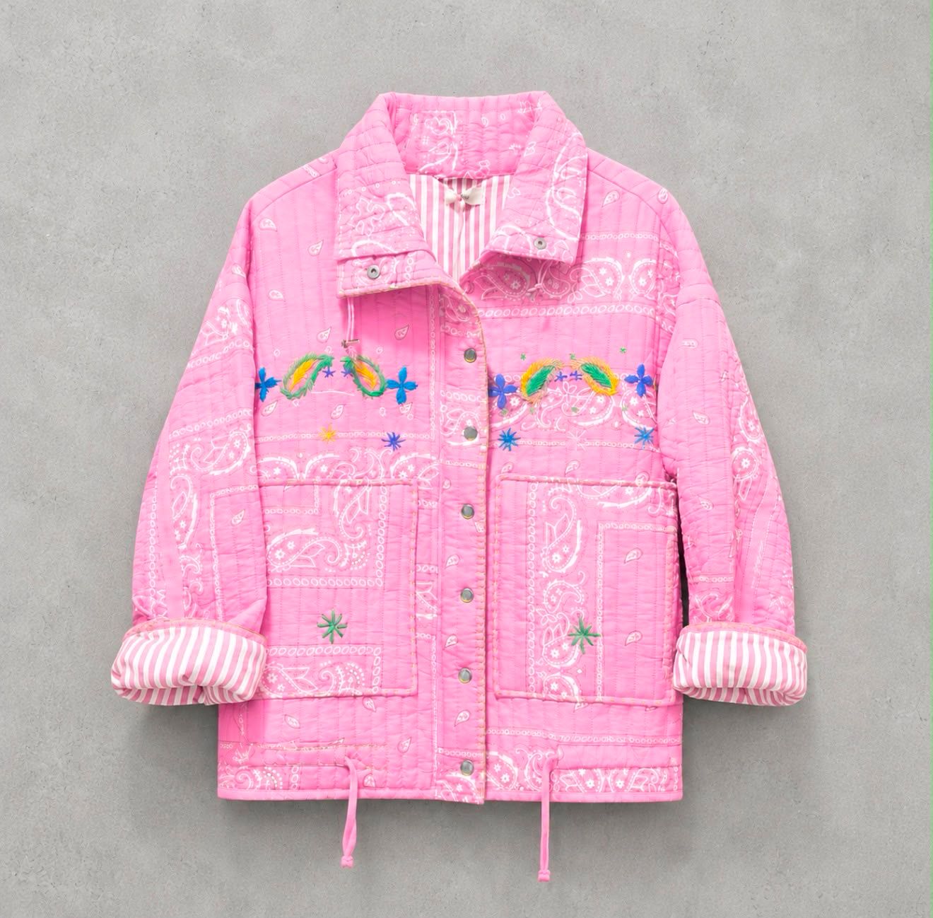 Veste bandana rose Veste bandana rose