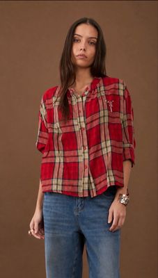 Chemise à carreaux rouge » Orfeo » Chemise à carreaux rouge » Orfeo »