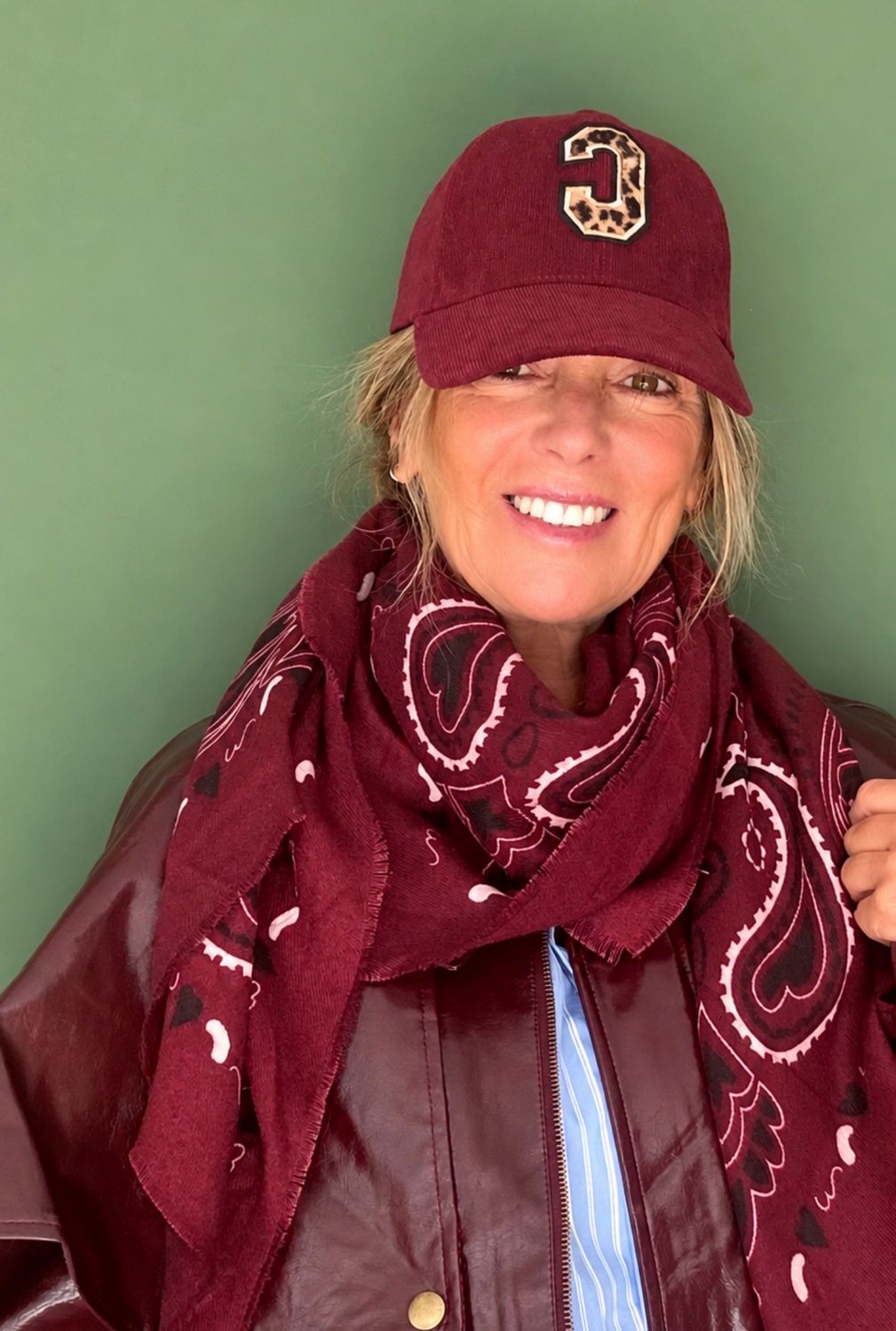 Casquette Bordeaux