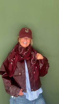 Veste Sophie Bordeaux