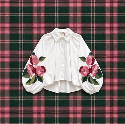 Chemise ballon blanche