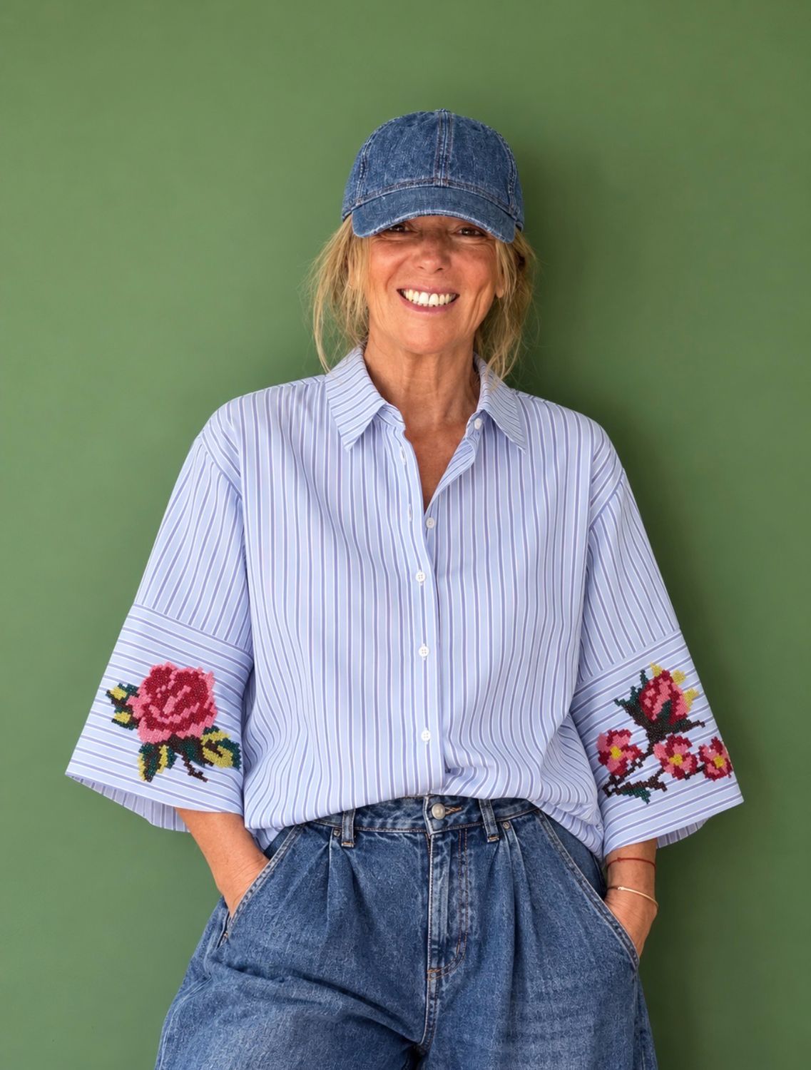 Chemise Vanille ciel