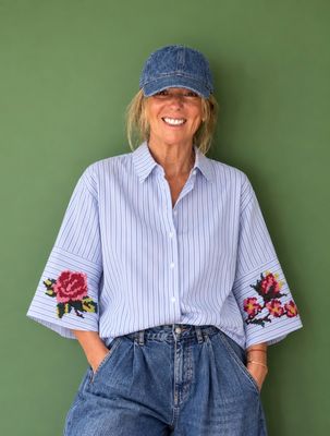 Chemise Vanille ciel
