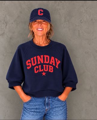 Sweat Sunday Navy la Cabane