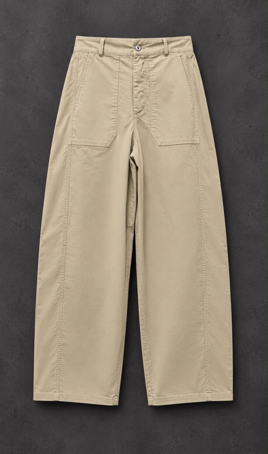 Pantalon Arty coton beige Pantalon Arty coton beige