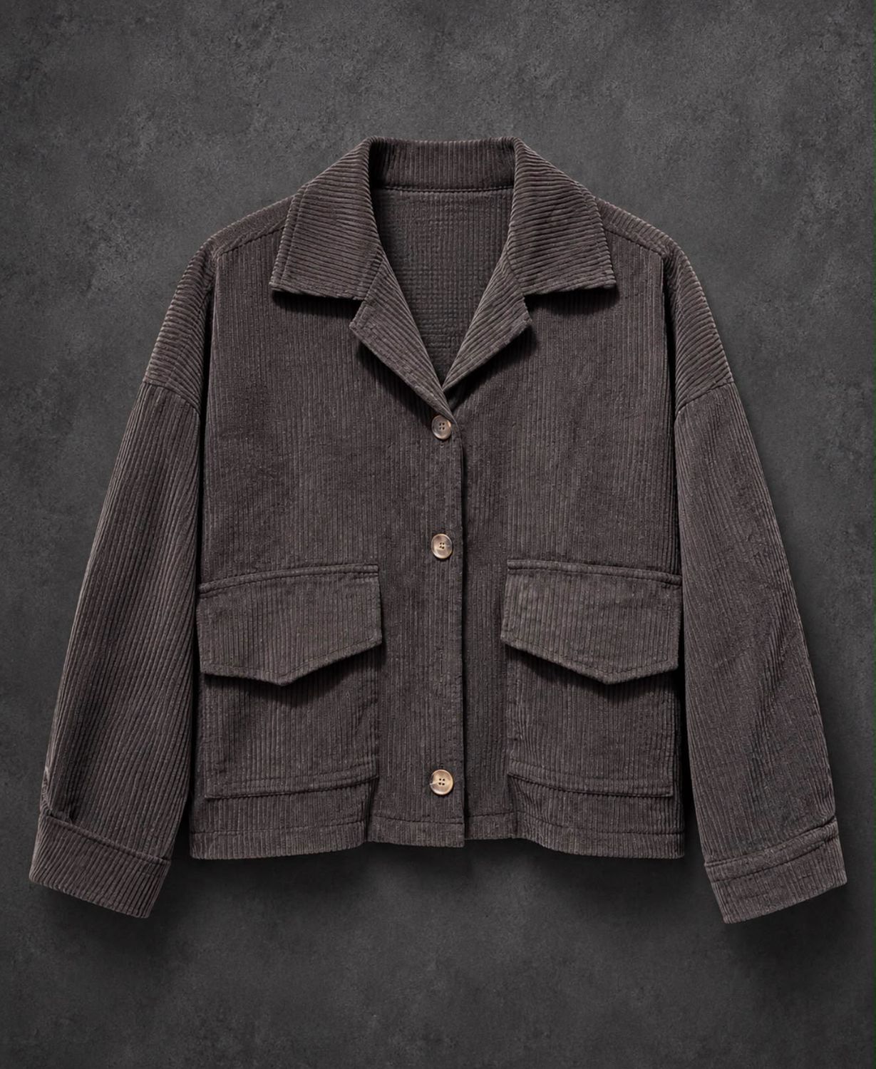 Veste Arty velours chocolat Veste Arty velours chocolat