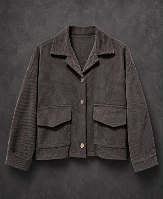 Veste Arty velours chocolat