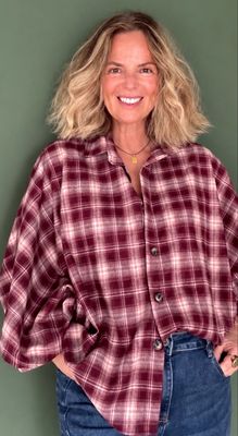 Chemise Marion Bordeaux la Cabane