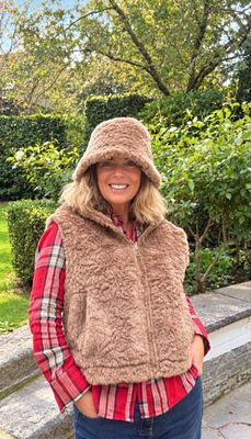 Gilet Jude Camel la Cabane Gilet Jude Camel la Cabane