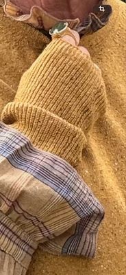 Mitaines ocre