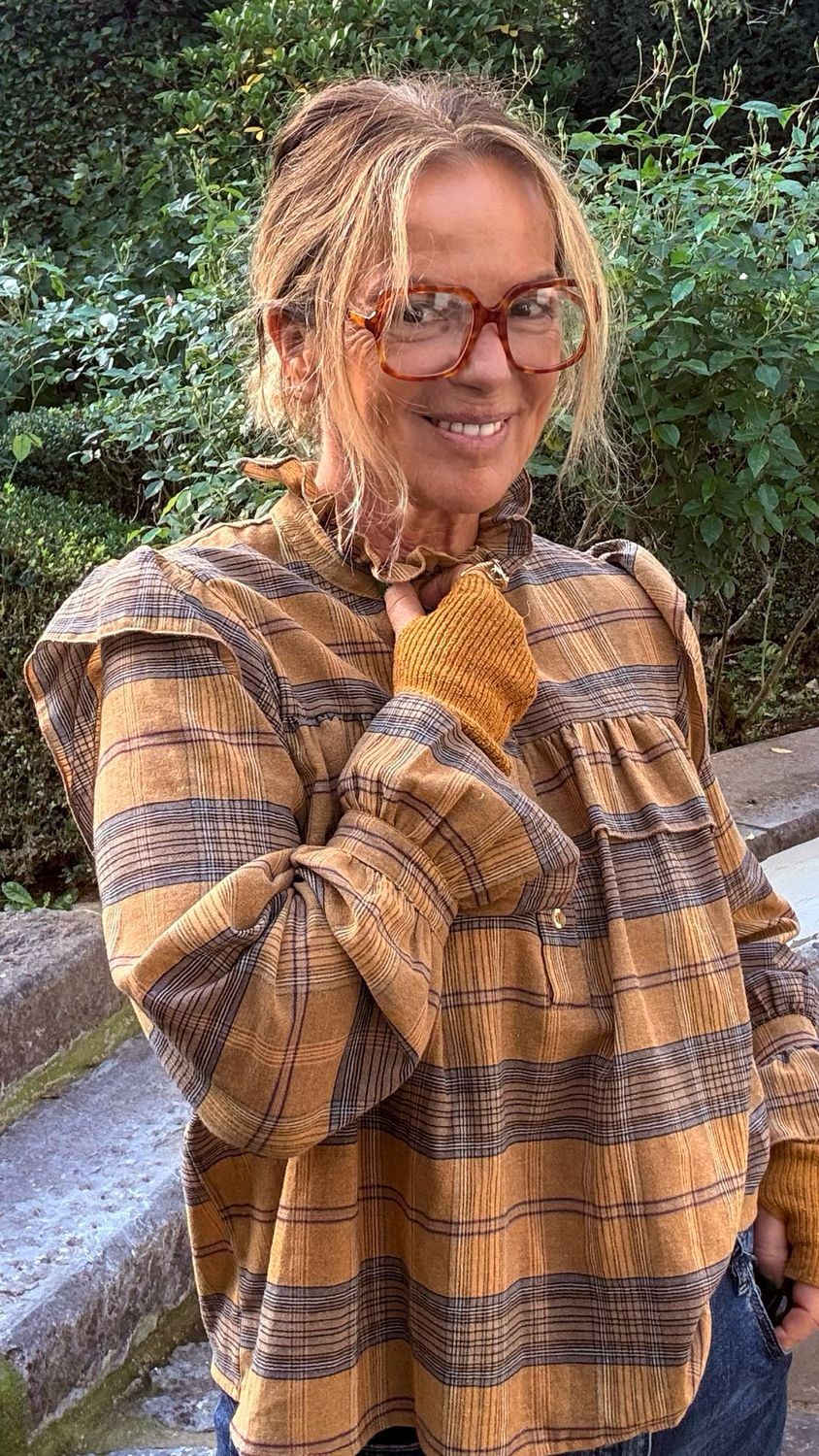 Chemise Marie ocre