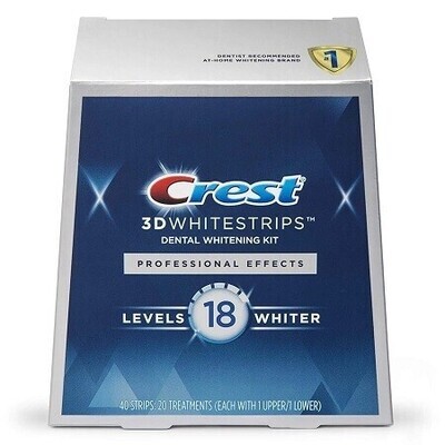 Crest 3D Whitestrips Professional Effects