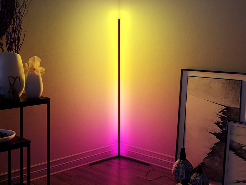 LED Boden  Deko Lampe Indoor mit Fernbedienung