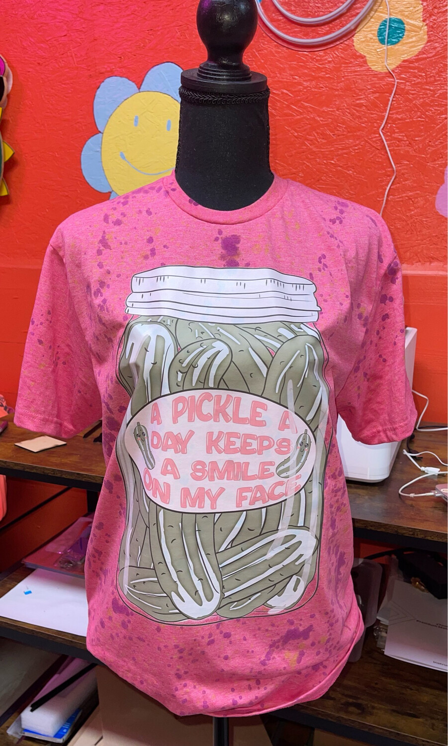 A Pickle A Day Keeps A Smile On My Face Shirt