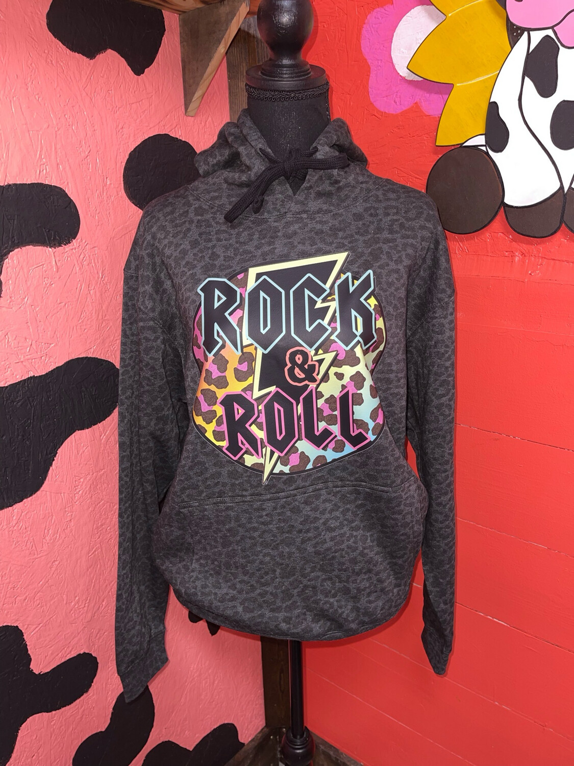 Rock &amp; Roll Cheetah Hoodie
