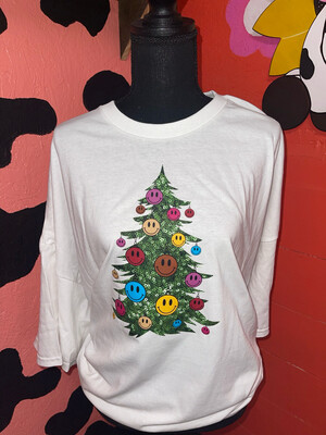 Smiley Tree Long Sleeve Shirt