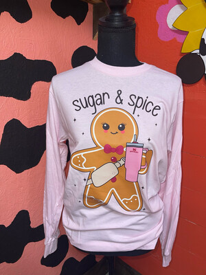 Gingerbread Long Sleeve Shirt