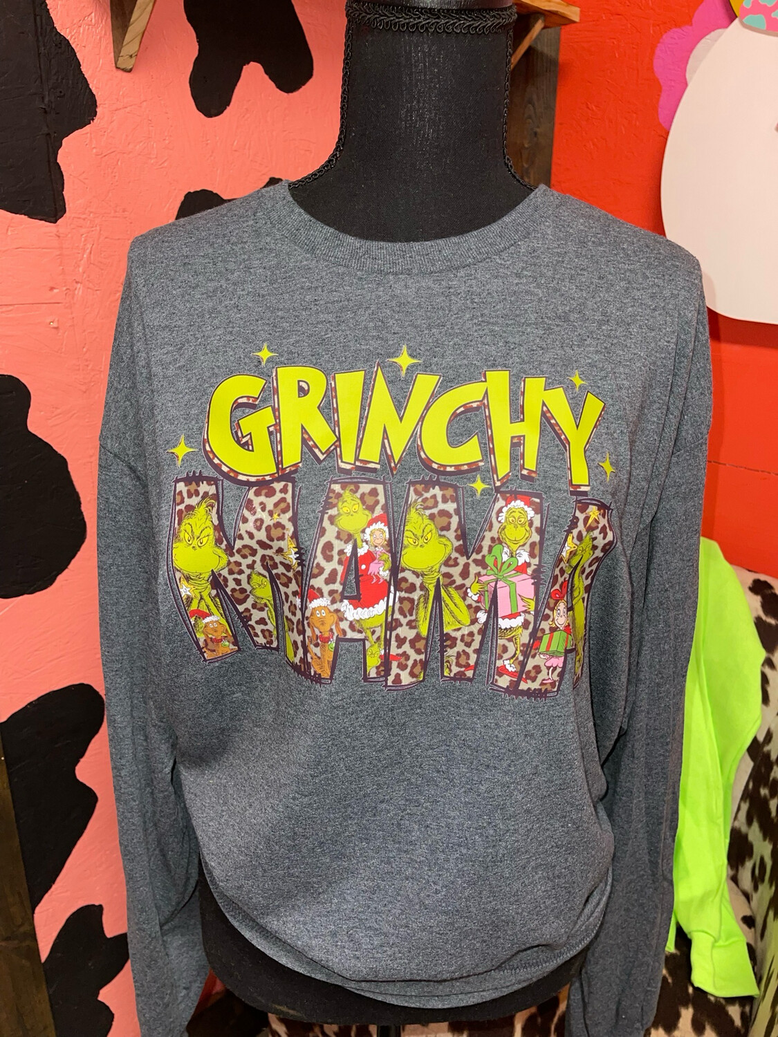 Grinchy Mama Long Sleeve