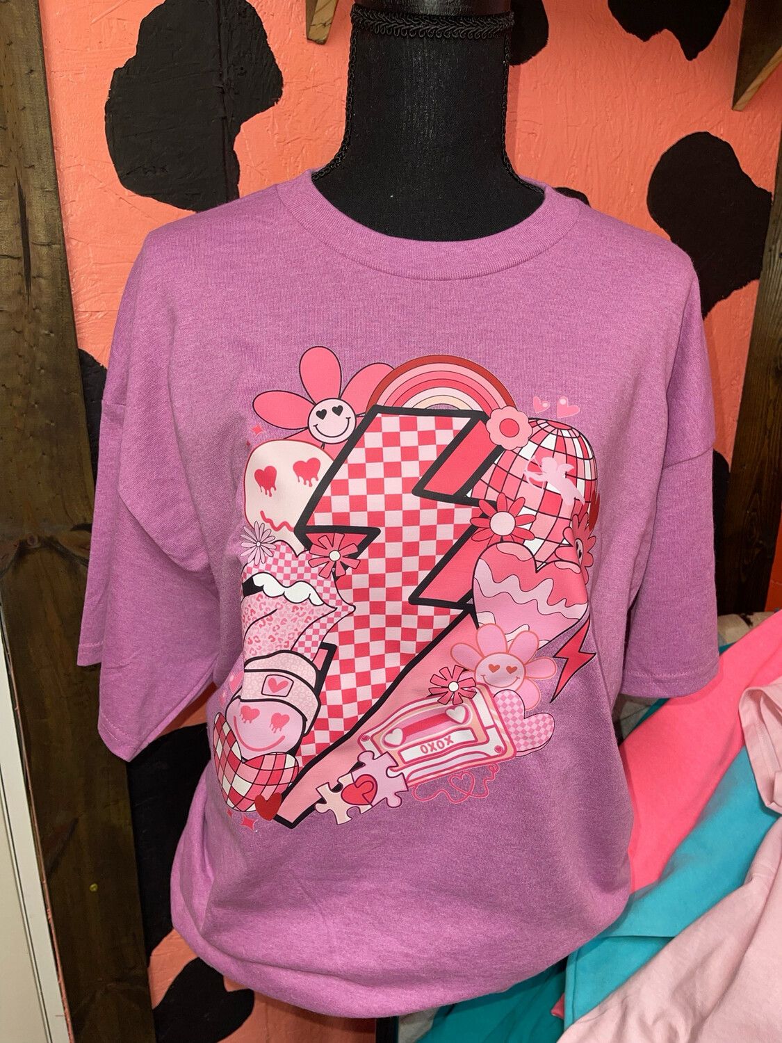 Retro Valentines Tee Shirt