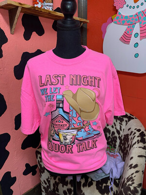 Last Night Comfort Color Shirt