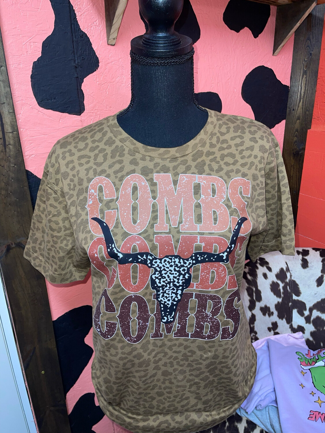 Cheetah Combs Shirt