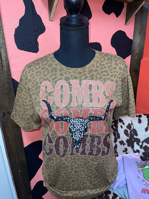 Cheetah Combs Shirt