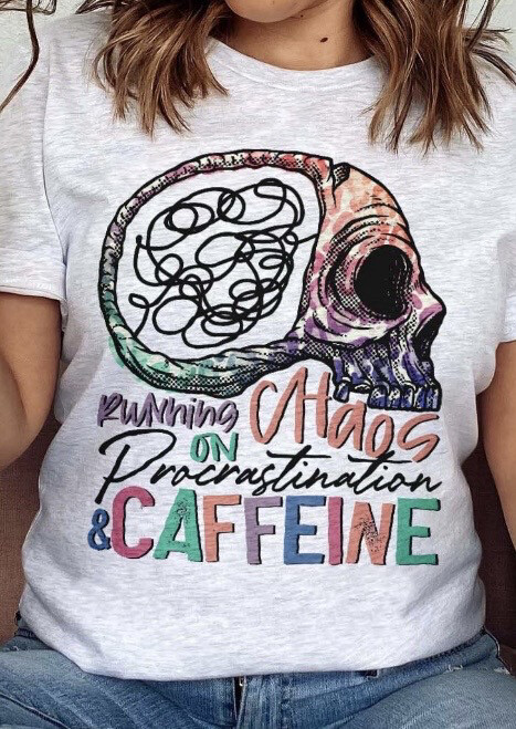 Caffeine Skull T-Shirt