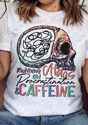 Caffeine Skull T-Shirt