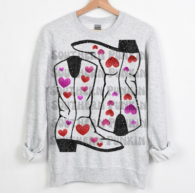 Hearts Boots Crew