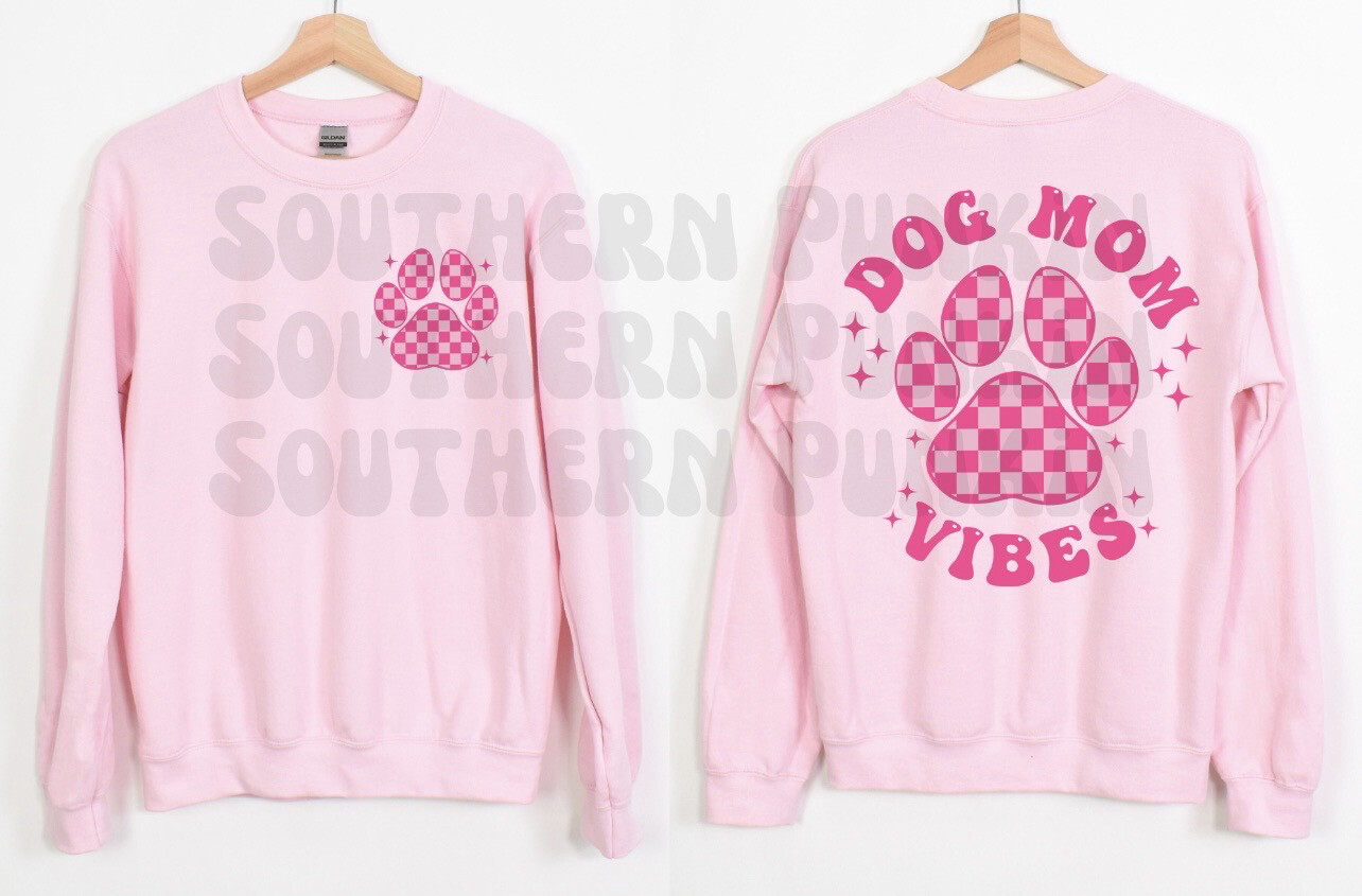 Dog Mom Vibes Crew