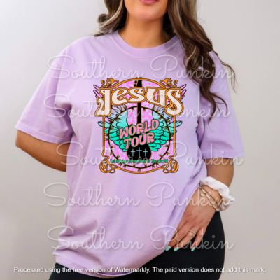 jesus world tour shirt