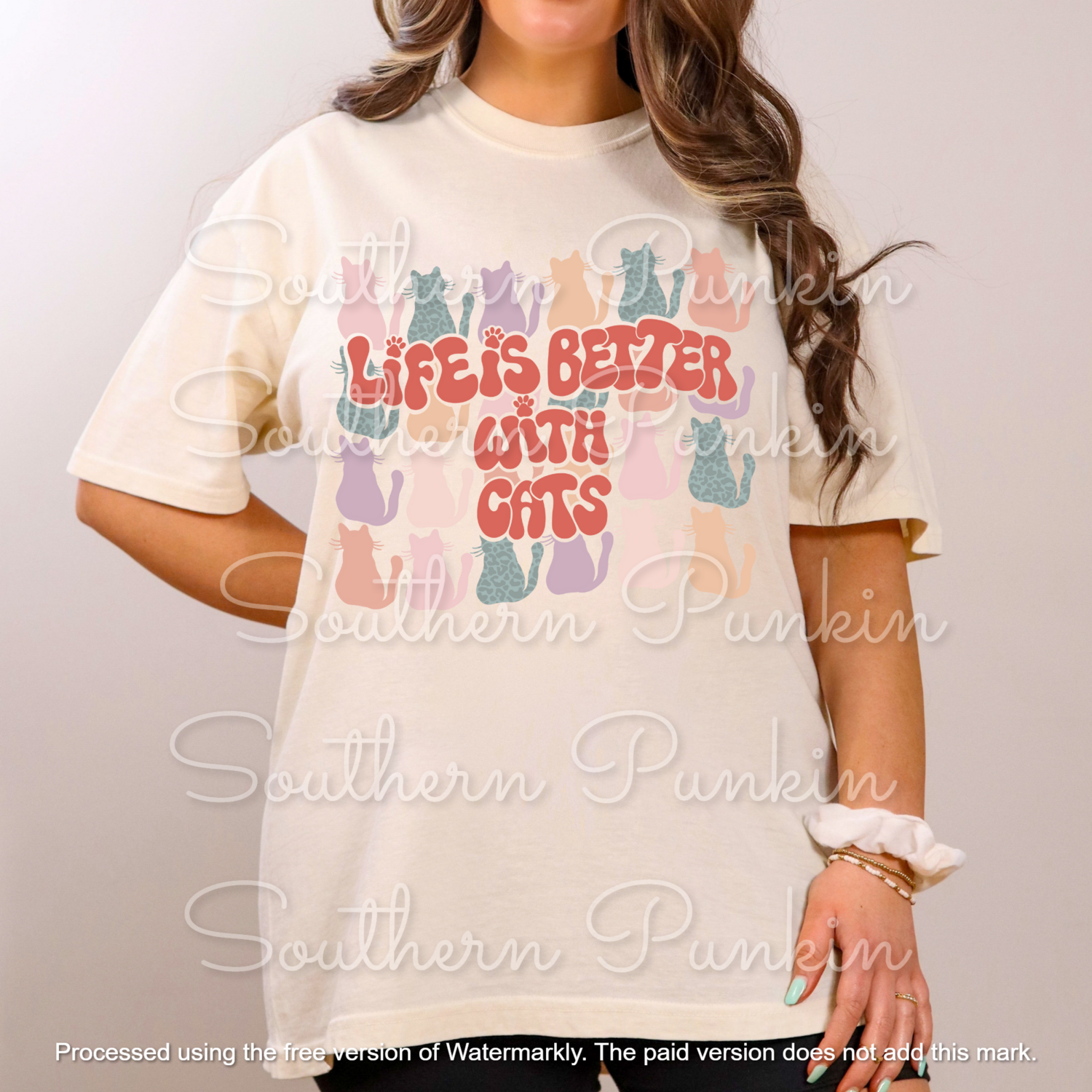 life is better with cats shirt
