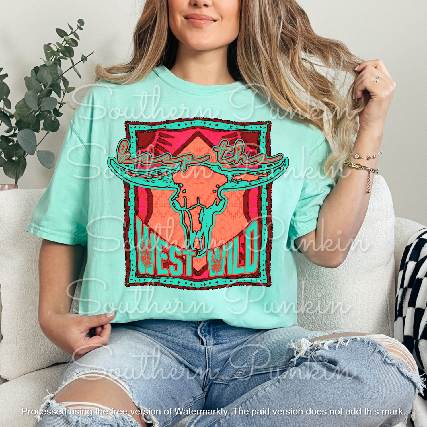 Keep the wild west shirt