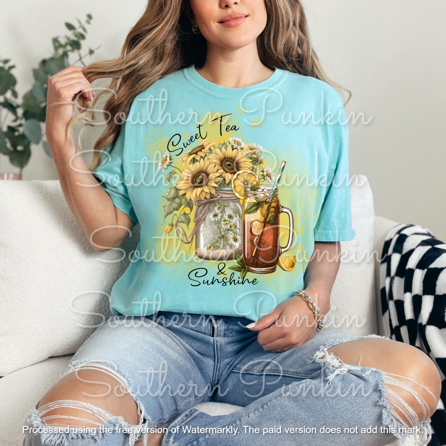 Sweet tea and sunshine shirt