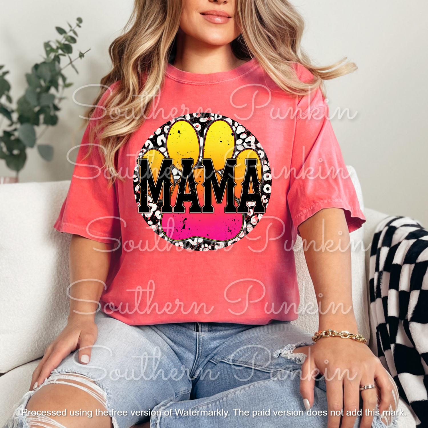 Paw mama shirt