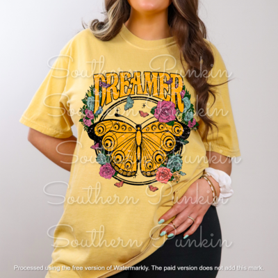Dreamer butterfly shirt