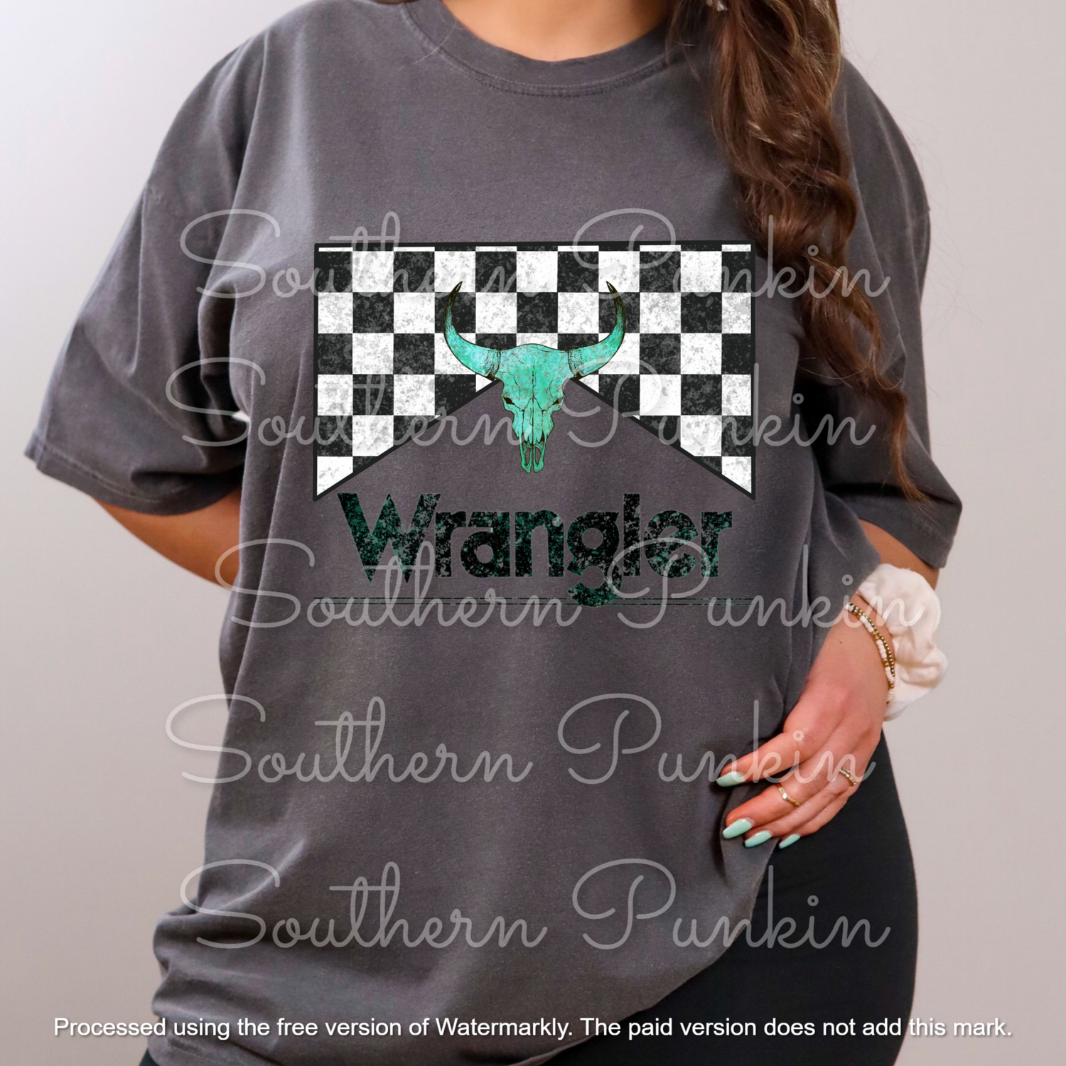 checkered wrangler shirt