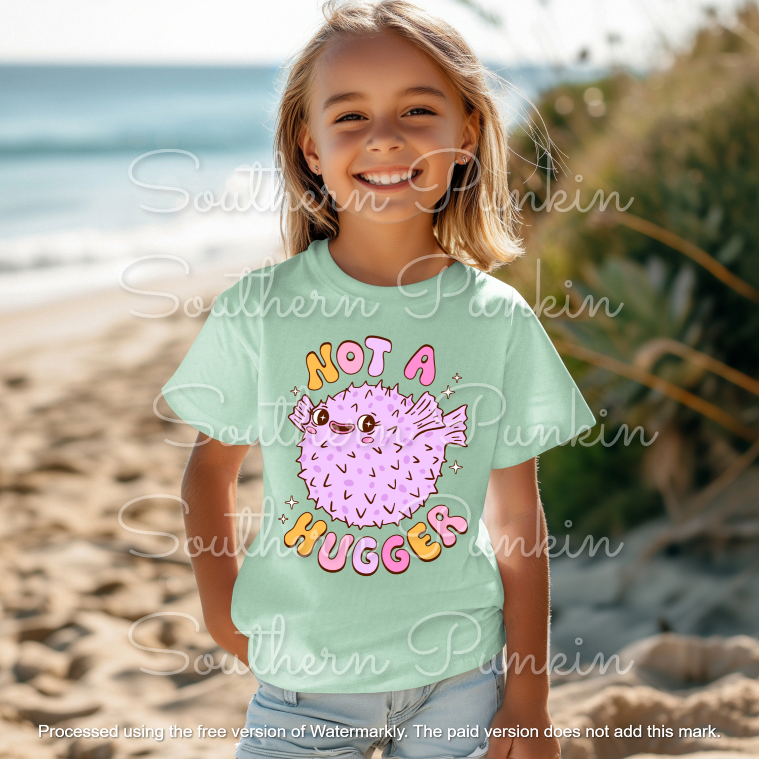 Youth not a hugger shirt