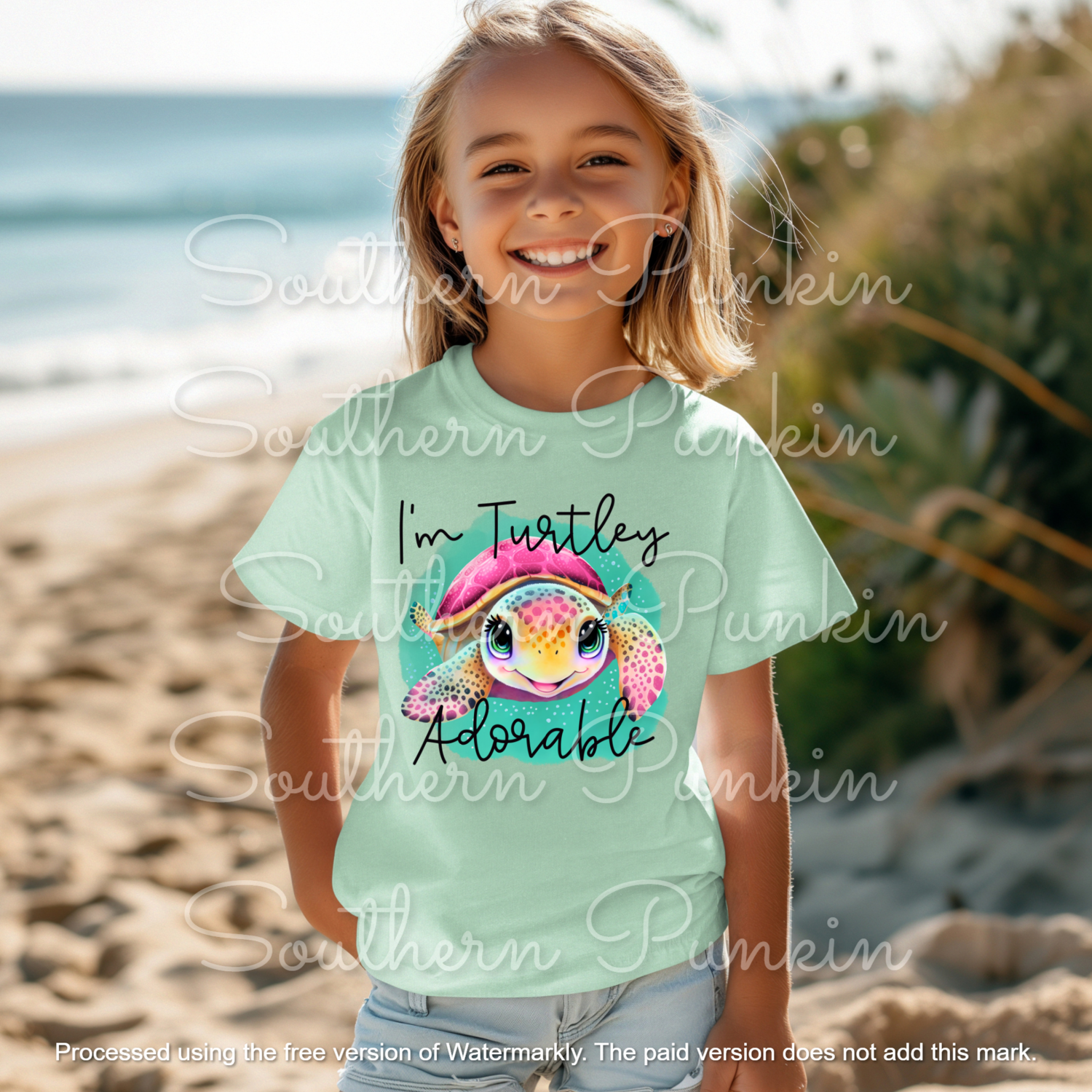 Youth turtle shirt