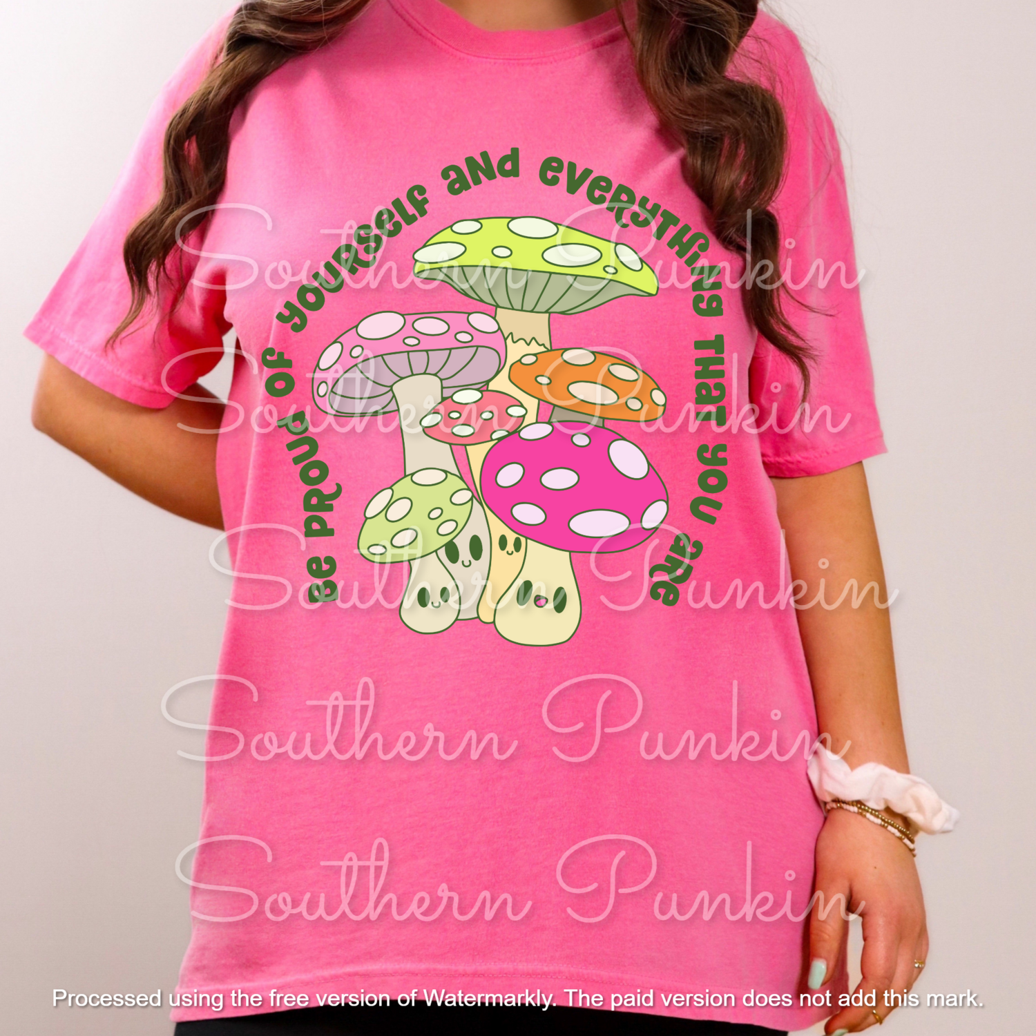 Proud mushroom shirt