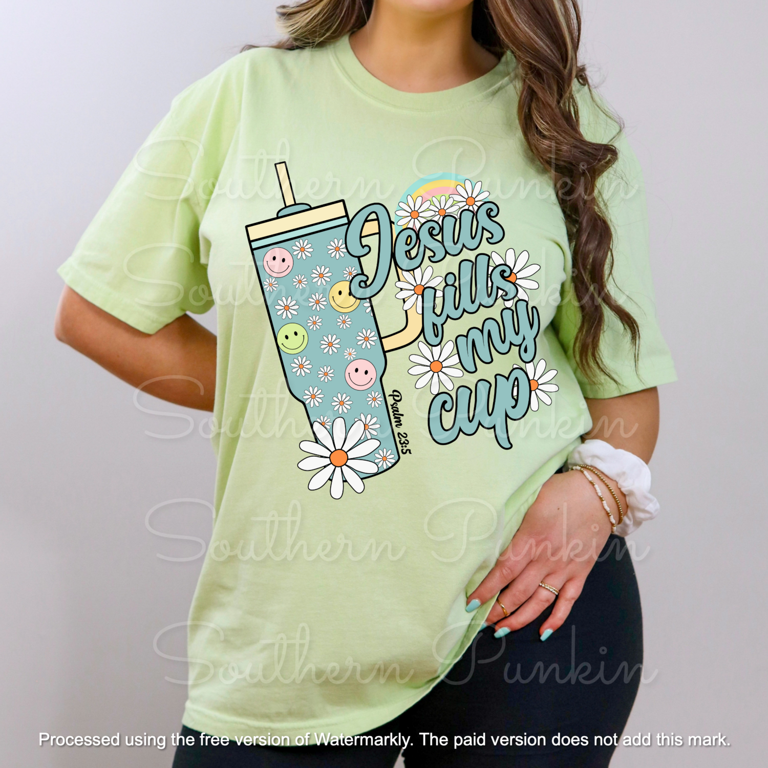 Jesus fills my cup shirt