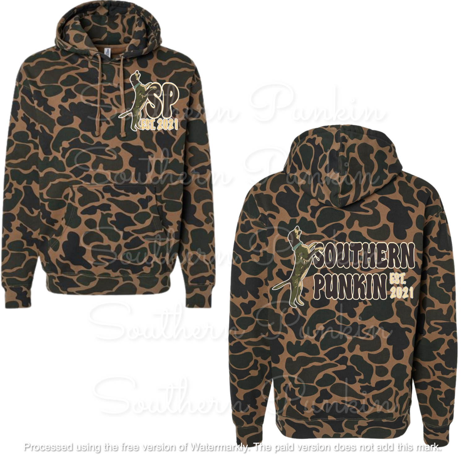 Southern Punkin Duck Hoodie