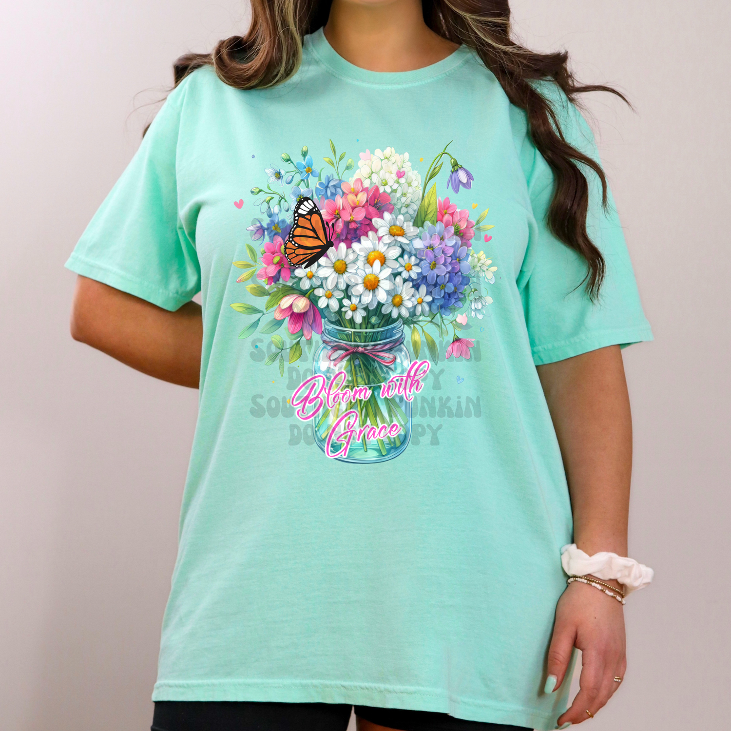 Bloom with grace shirt