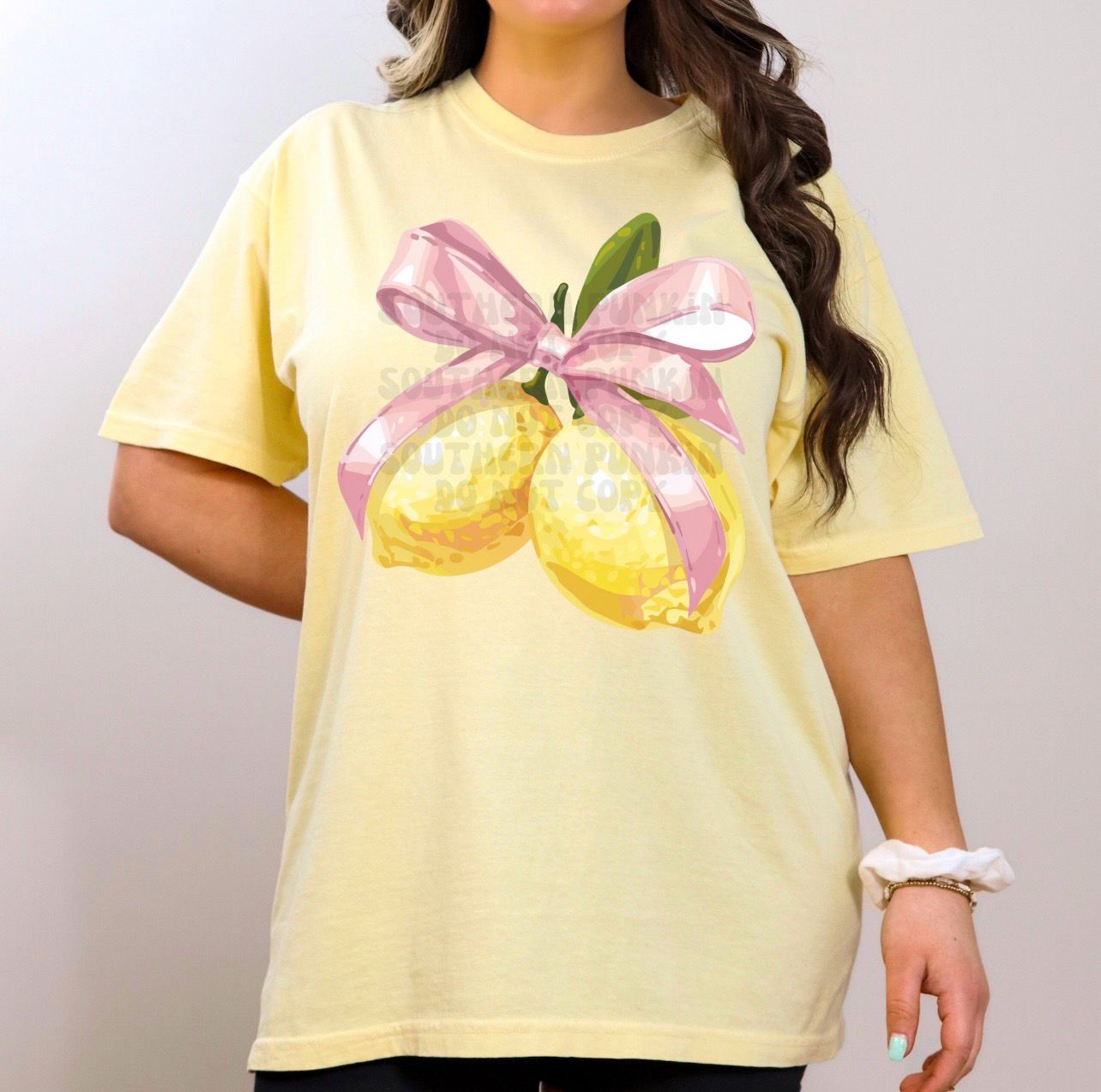 Lemon Bow Shirt