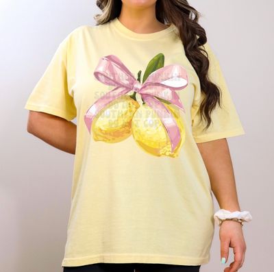 Lemon Bow Shirt